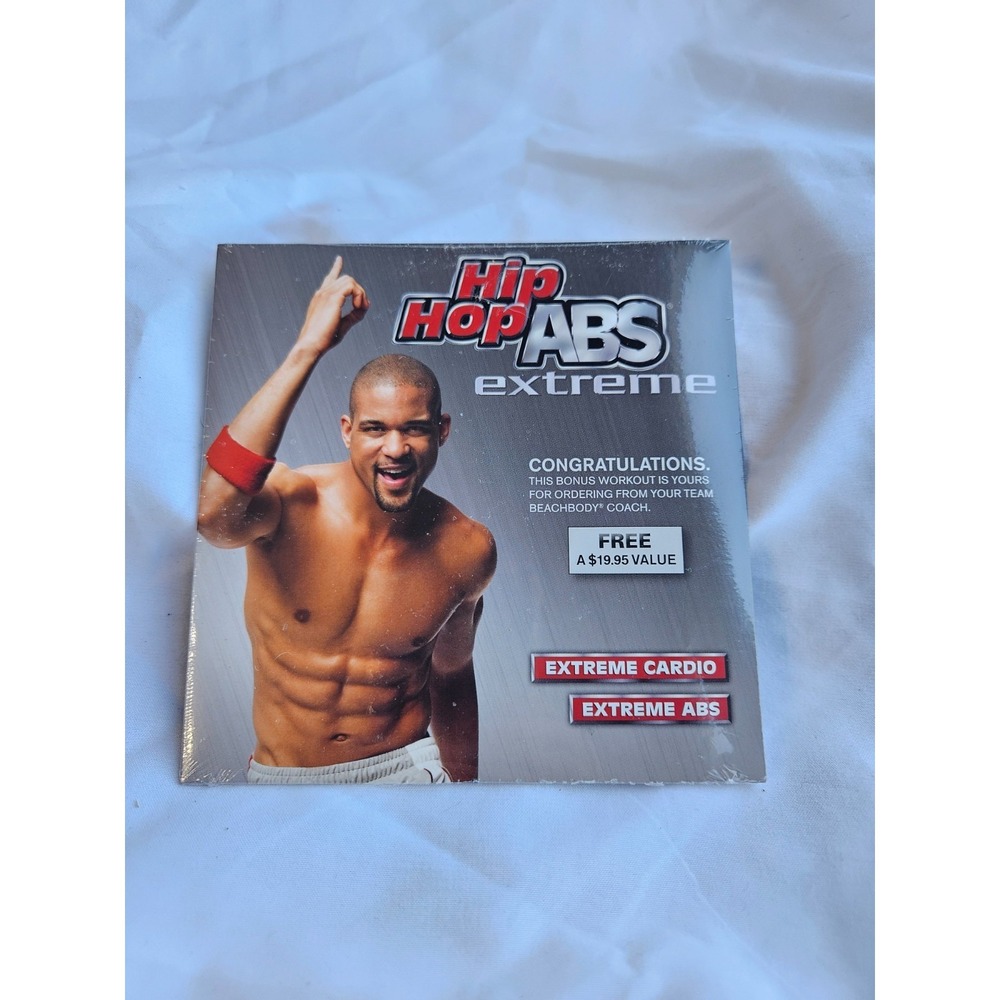 HIP HOP ABS Extreme Cardio fitness DVD toning w/ Shaun T workout exercise